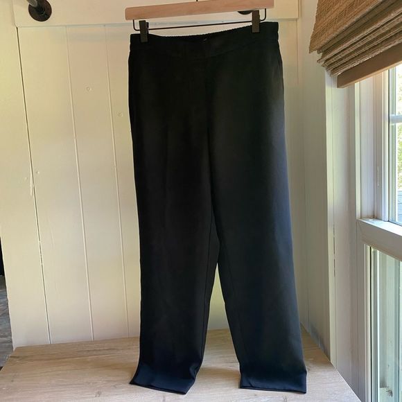 J. Crew Mercantile Relaxed Pull on Pant - Size 8- Black - Picture 3 of 4